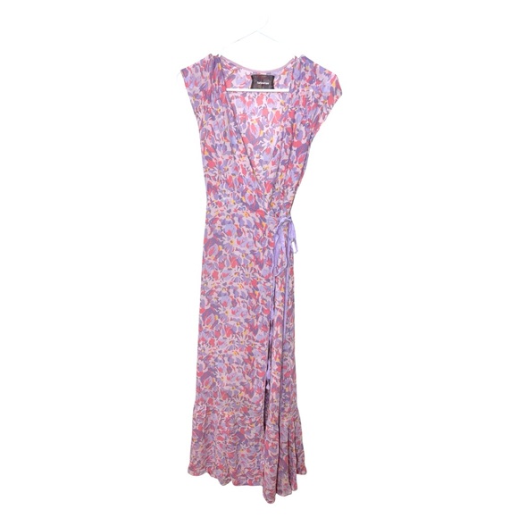 Reformation haven Carole purple floral maxi dress - Picture 2 of 6